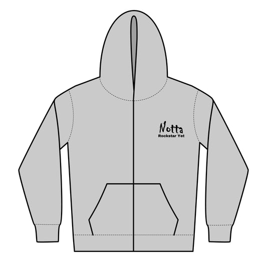 Youth Notta Rockstar Yet Heavy Blend Zipped Hoodie - Stylish and Comfortable for Everyday Wear