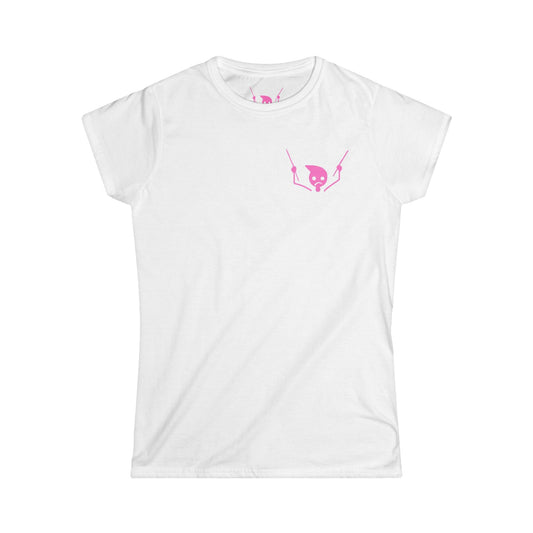 Cute Skull Graphic Women's Softstyle Tee | Casual Summer Top