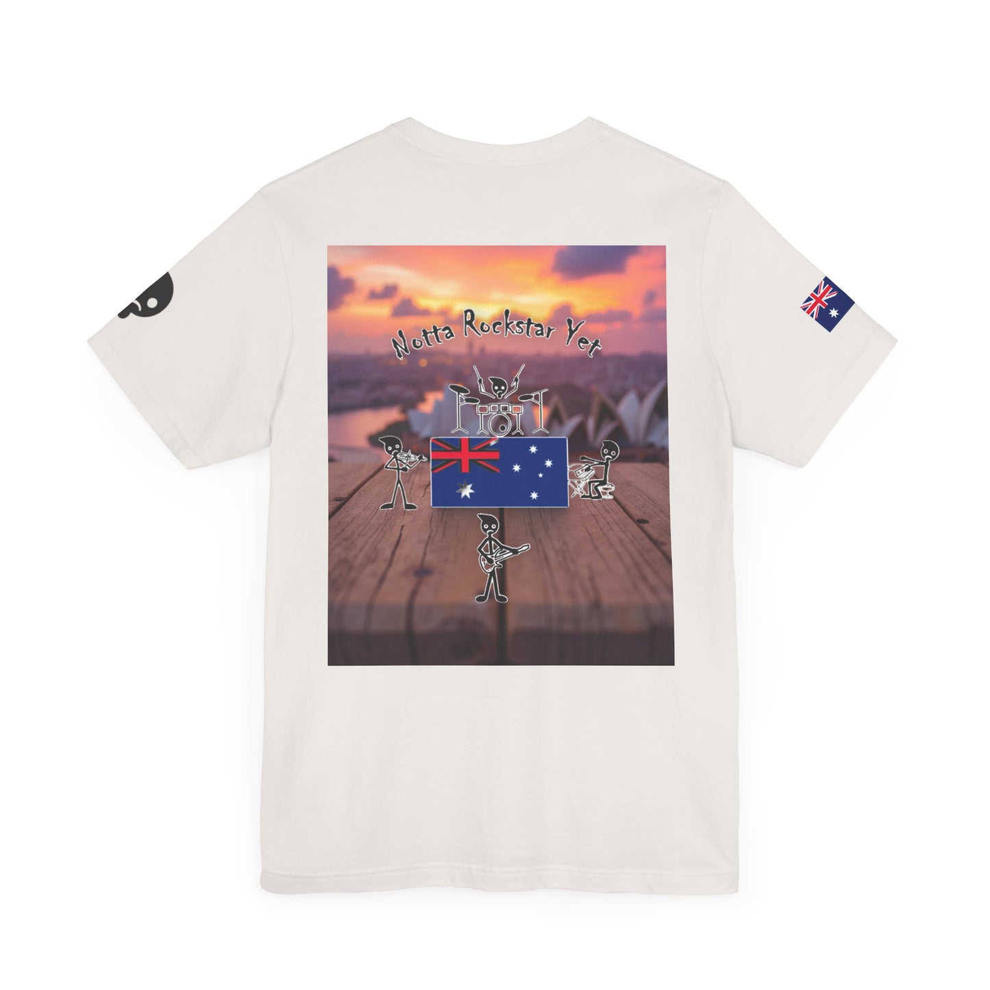 Notta Rockstar Yet- Australia Tee