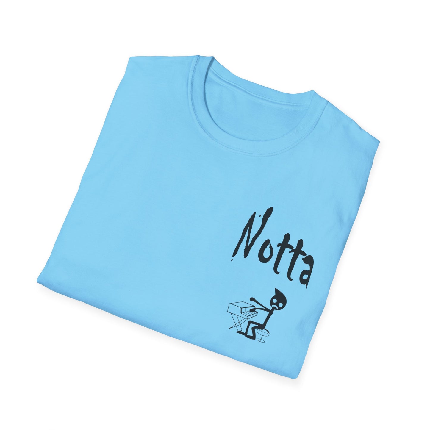Notta Pianist Yet Unisex Softstyle T-Shirt - Music Lover Gift