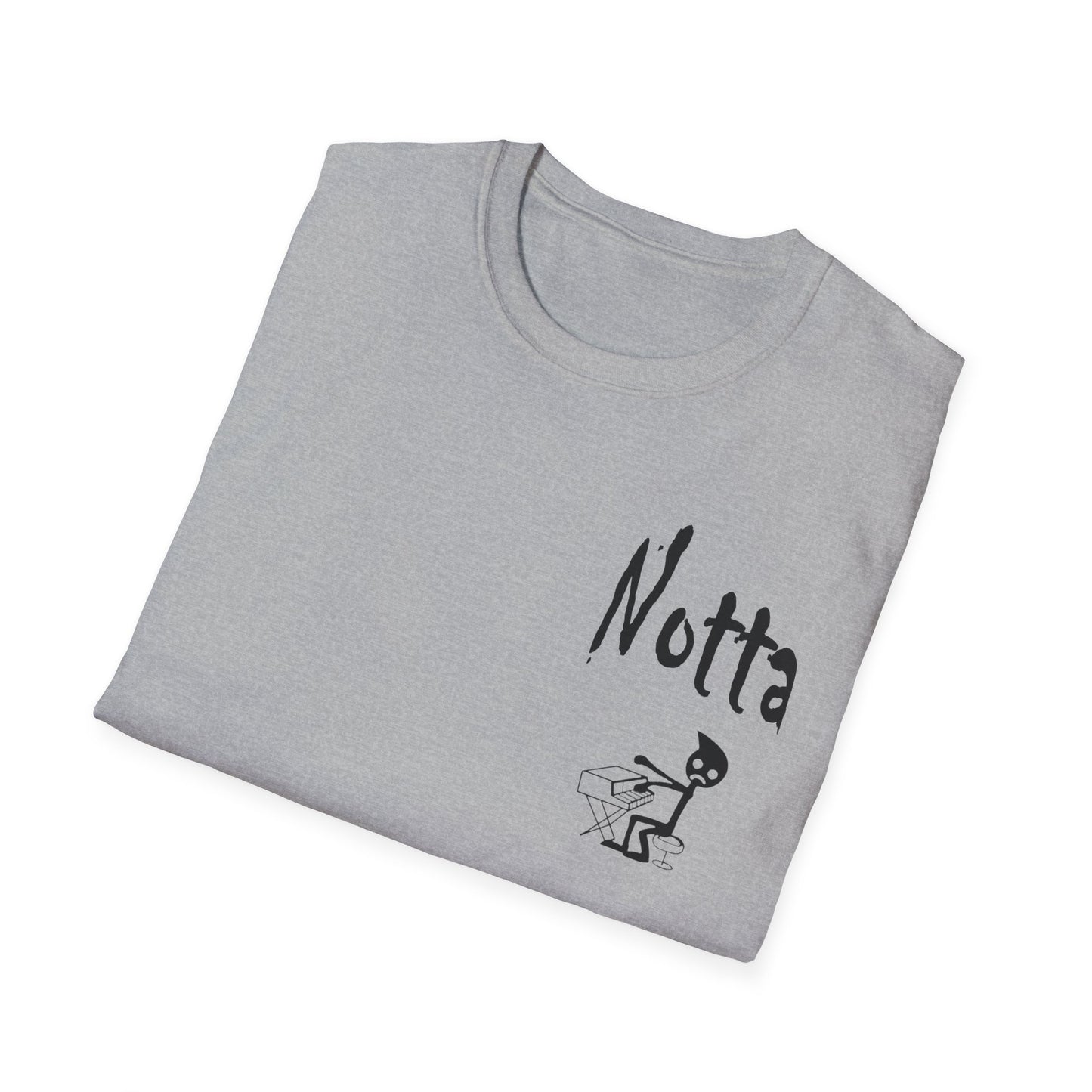 Notta Pianist Yet Unisex Softstyle T-Shirt - Music Lover Gift