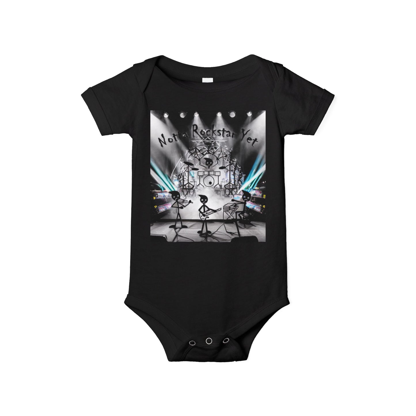 Notta Rockstar Yet-Infant Jersey One Piece - American