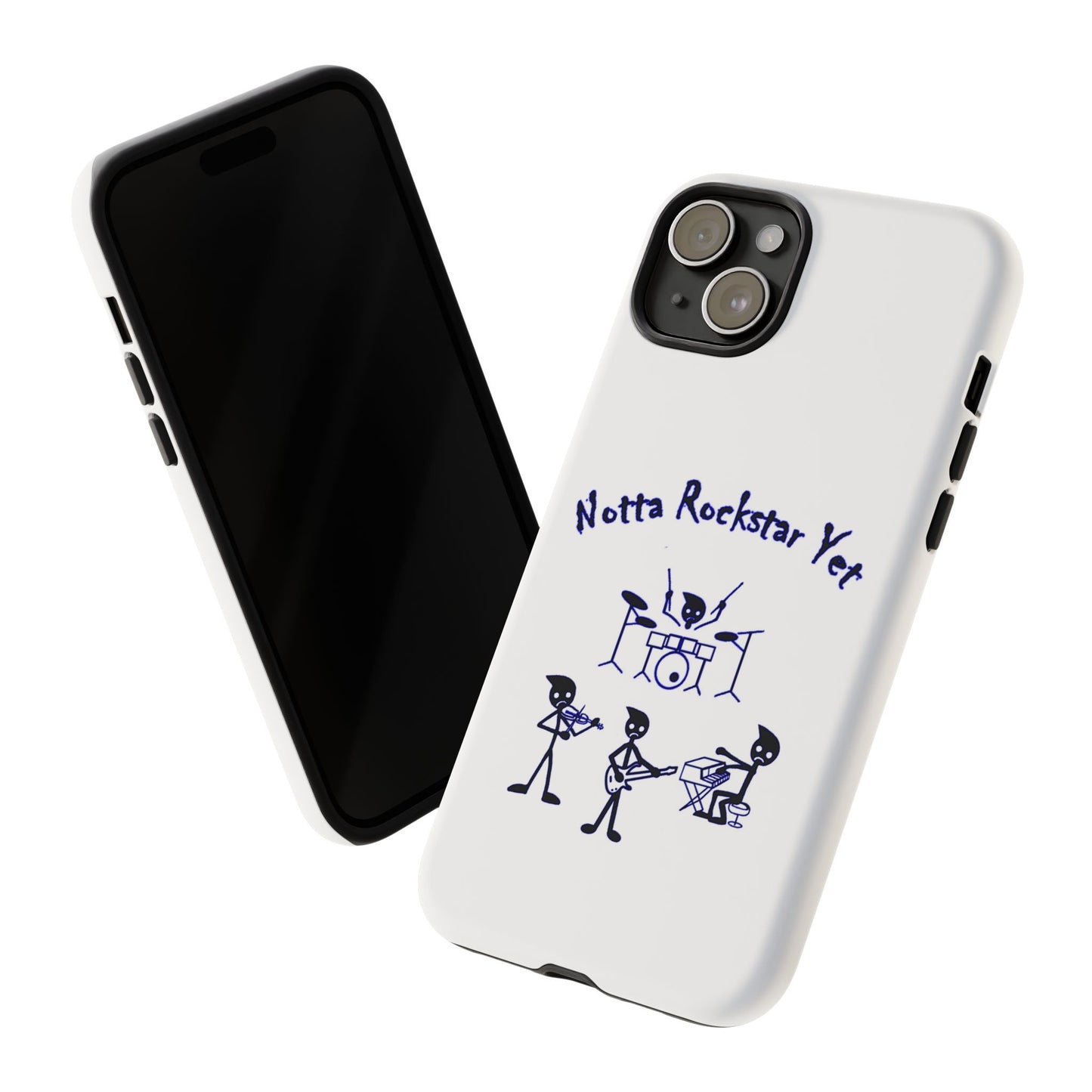 Notta Rockstar Yet Phone Case (Blue)
