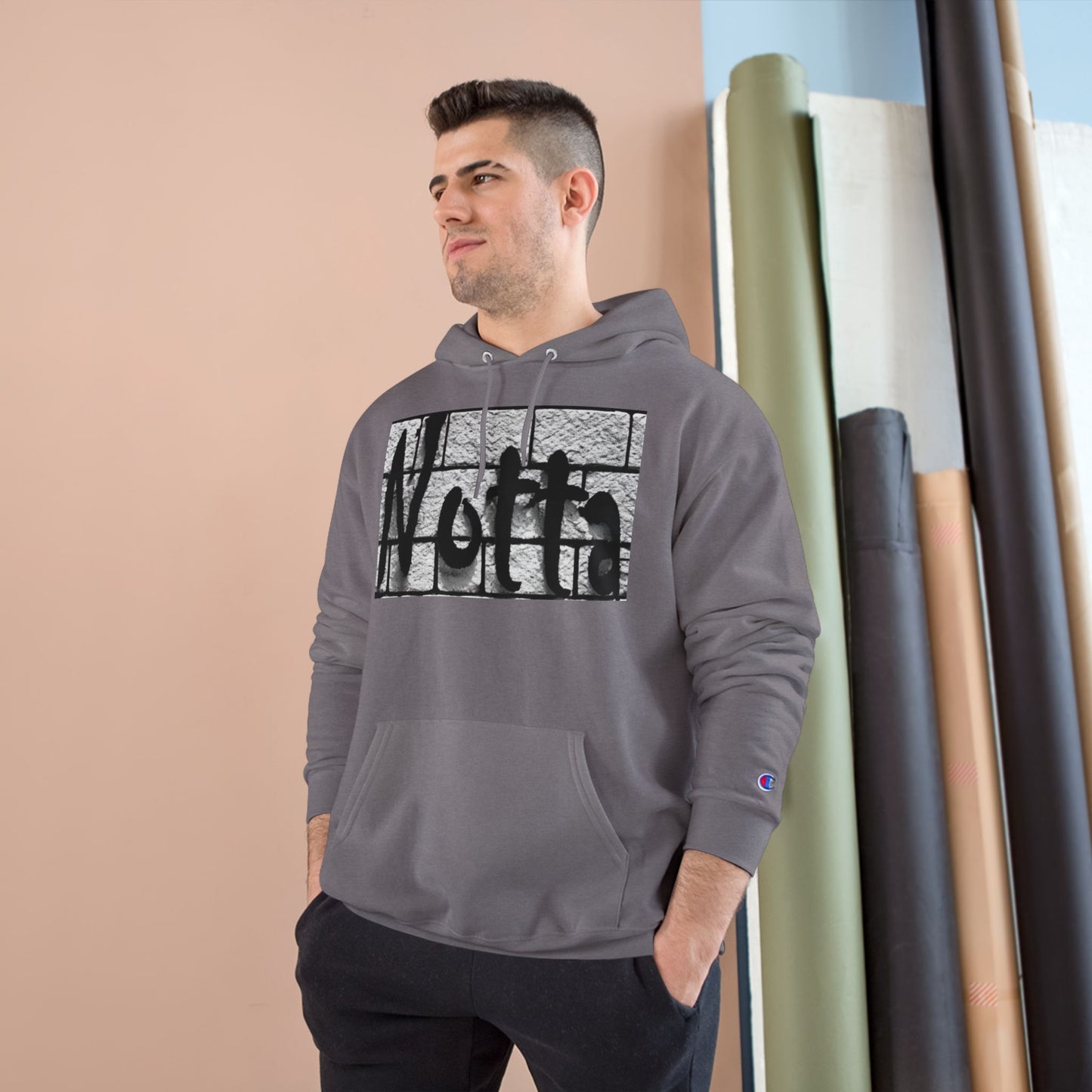 Notta Rockstar Yet Champion Hoodie - Street Style Sweatshirt