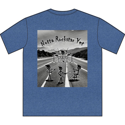 Notta Rockstar Yet Unisex Sueded T-Shirt -Music Vibe Top