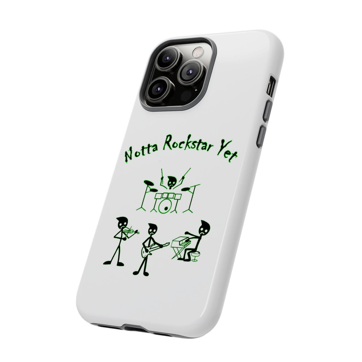 Notta Rockstar Yet Phone Case (Green)