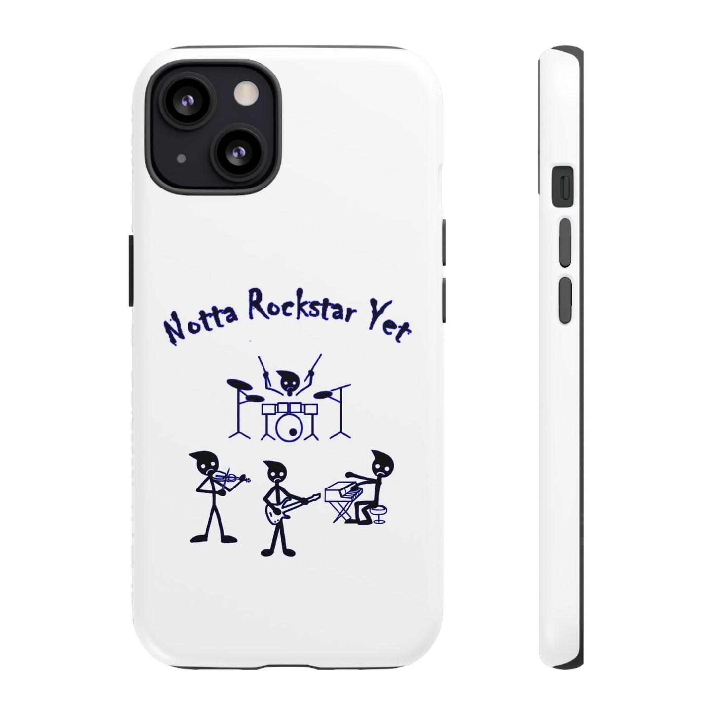Notta Rockstar Yet Phone Case (Blue)