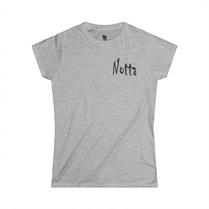 Notta Rockstar Yet Women's Softstyle Tee - Fun & Comfy Tee for Music Lovers
