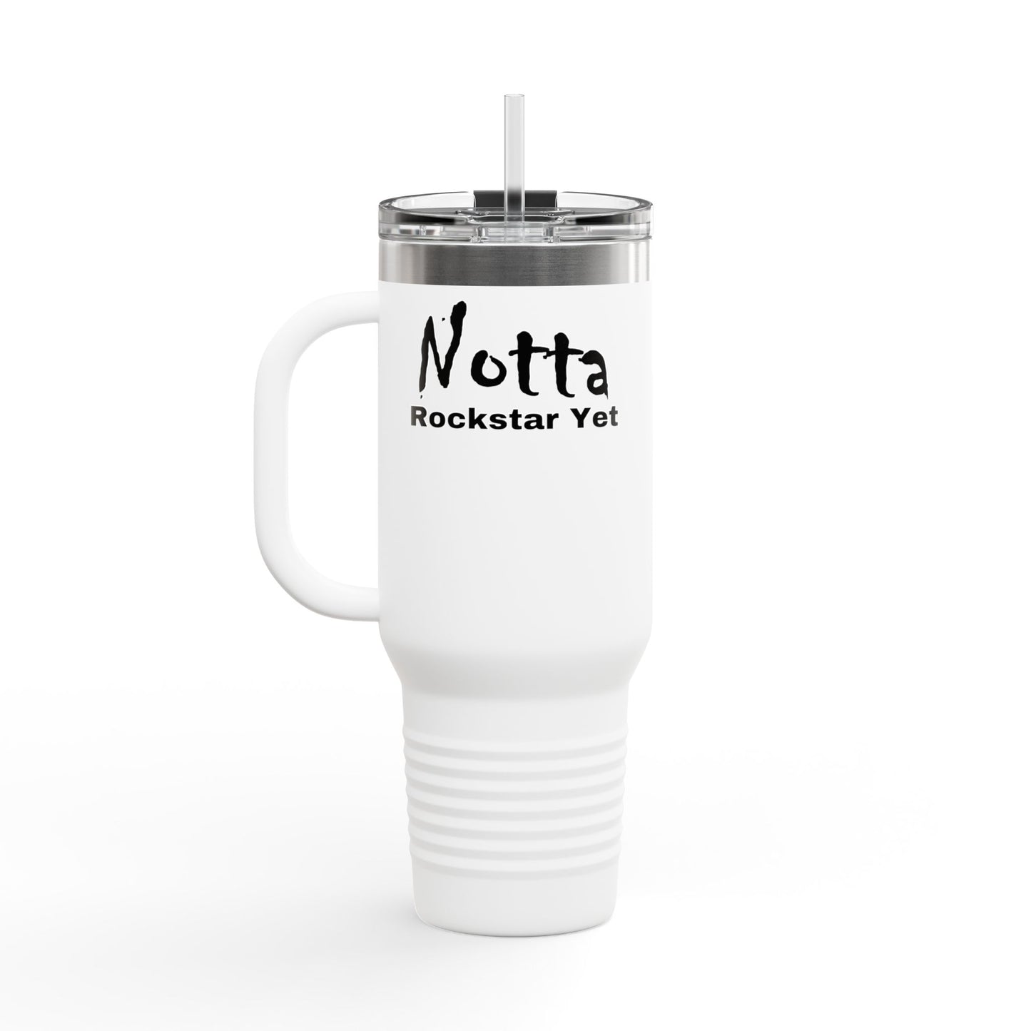 Notta Rockstar Yet Insulated Travel Mug - 40oz Adventure Cup for Music Lovers