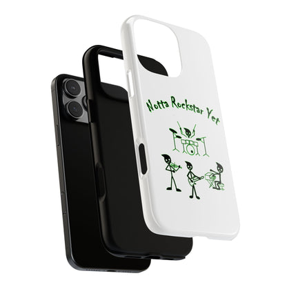 Notta Rockstar Yet Phone Case (Green)