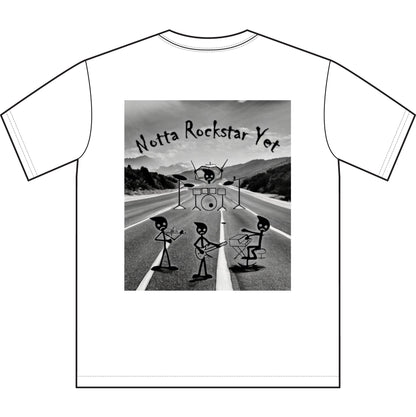Notta Rockstar Yet Unisex Sueded T-Shirt -Music Vibe Top