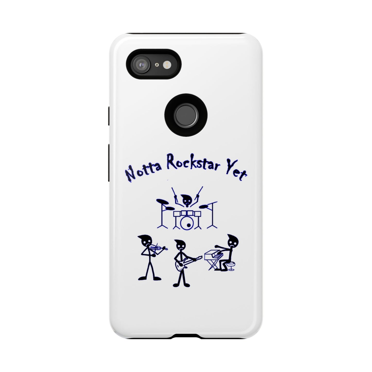 Notta Rockstar Yet Phone Case (Blue)