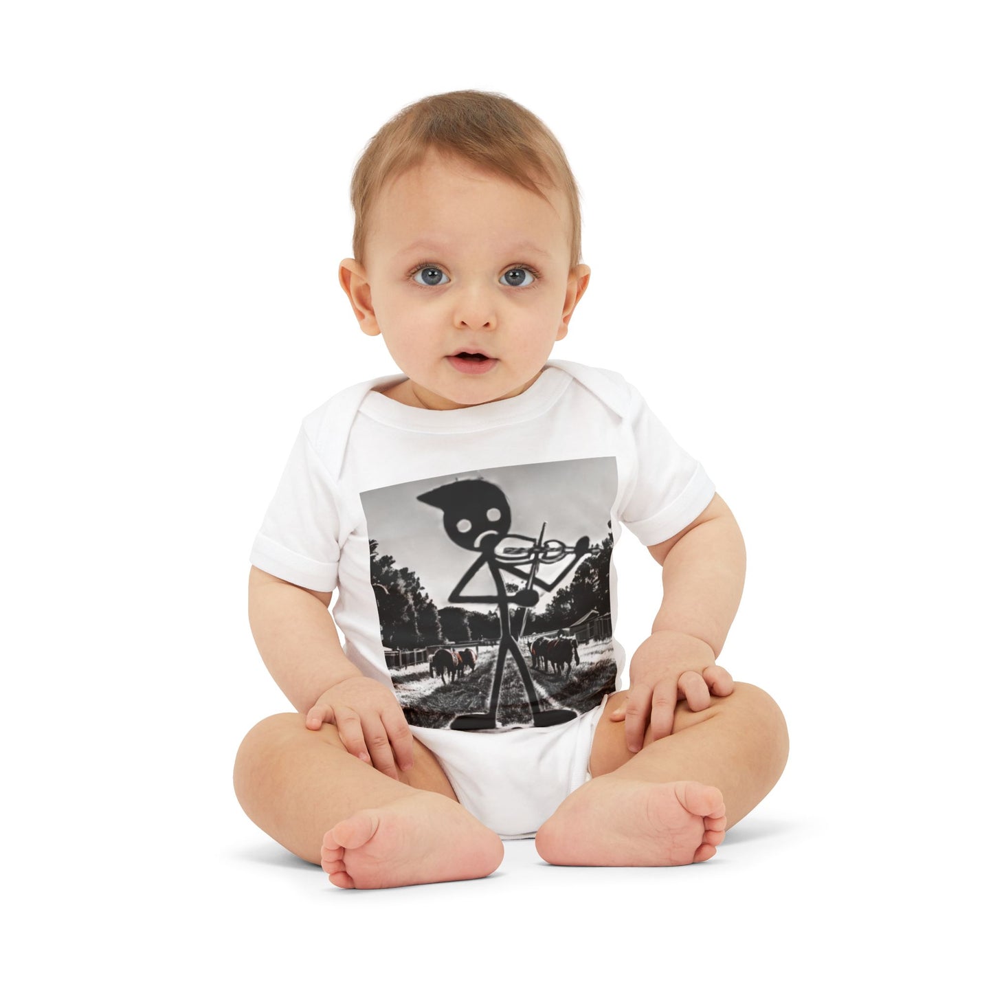 Notta Fiddler Yet-Infant Jersey One Piece - American