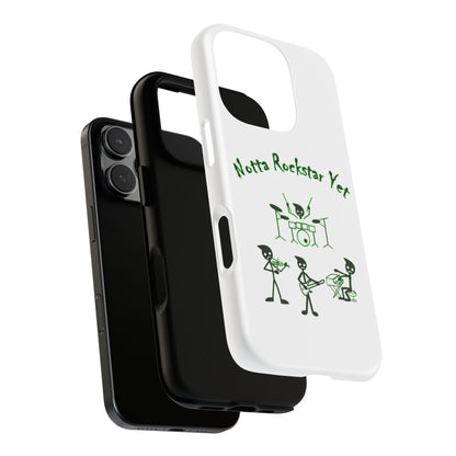 Notta Rockstar Yet Phone Case (Green)