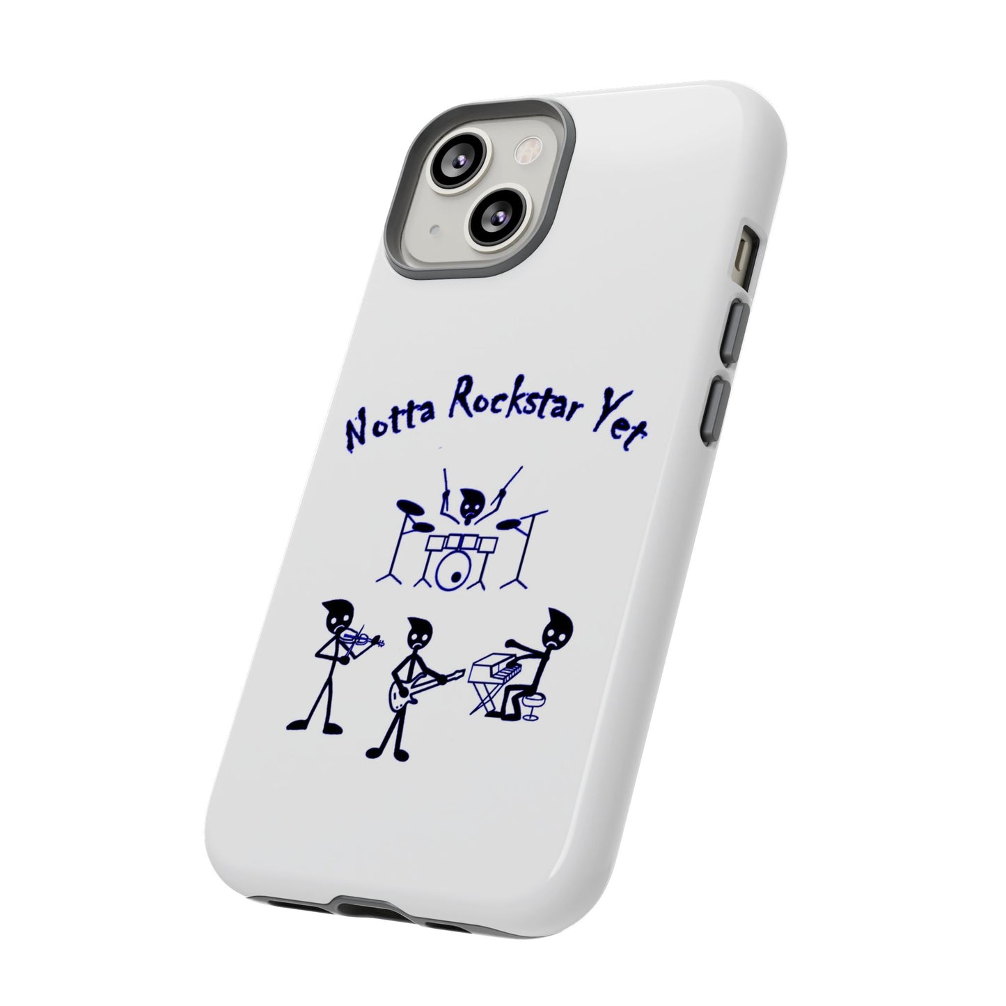 Notta Rockstar Yet Phone Case (Blue)
