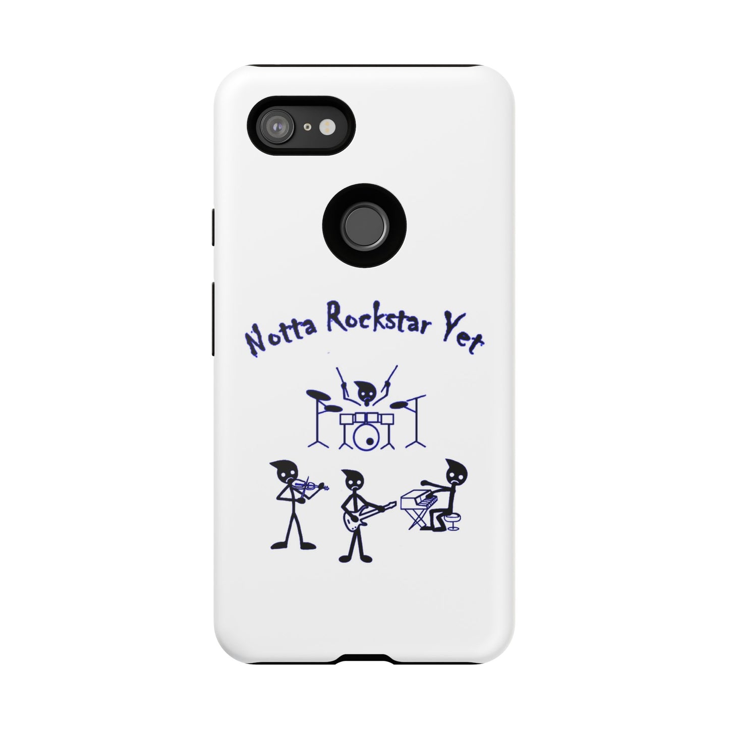 Notta Rockstar Yet Phone Case (Blue)