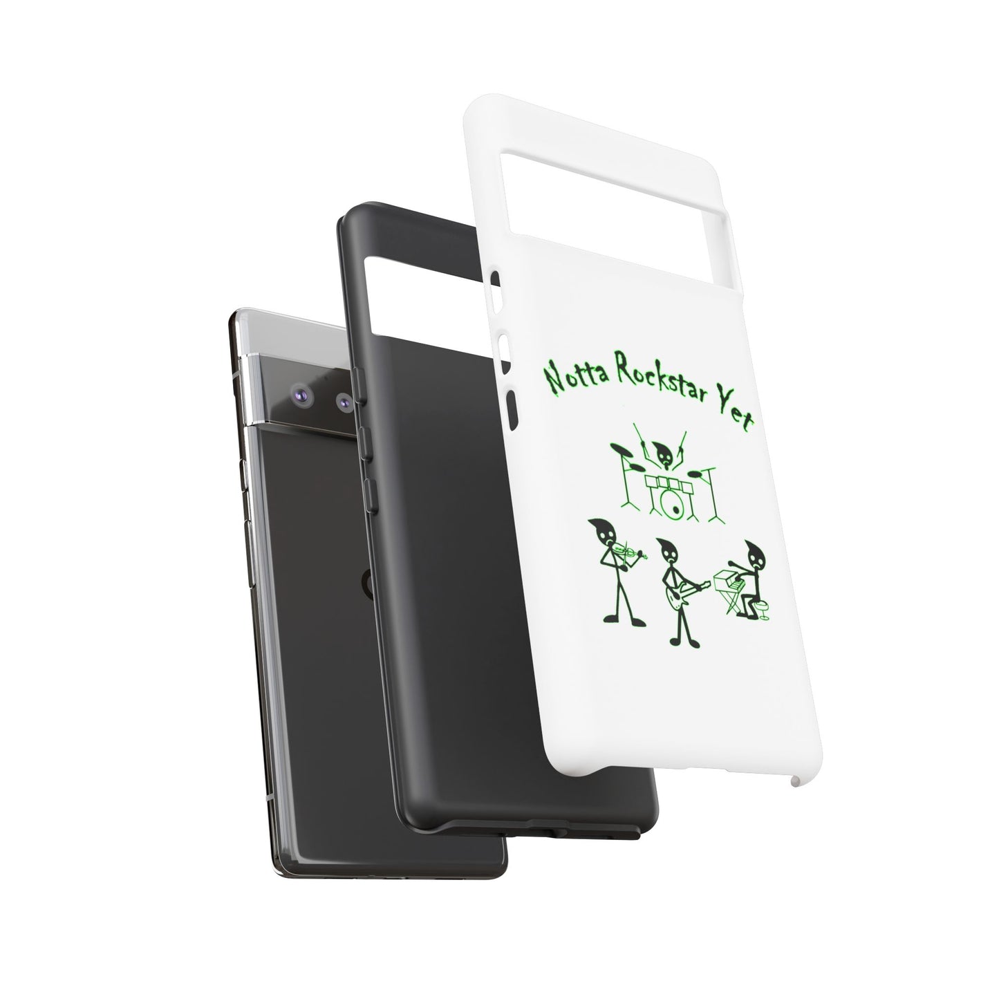 Notta Rockstar Yet Phone Case (Green)