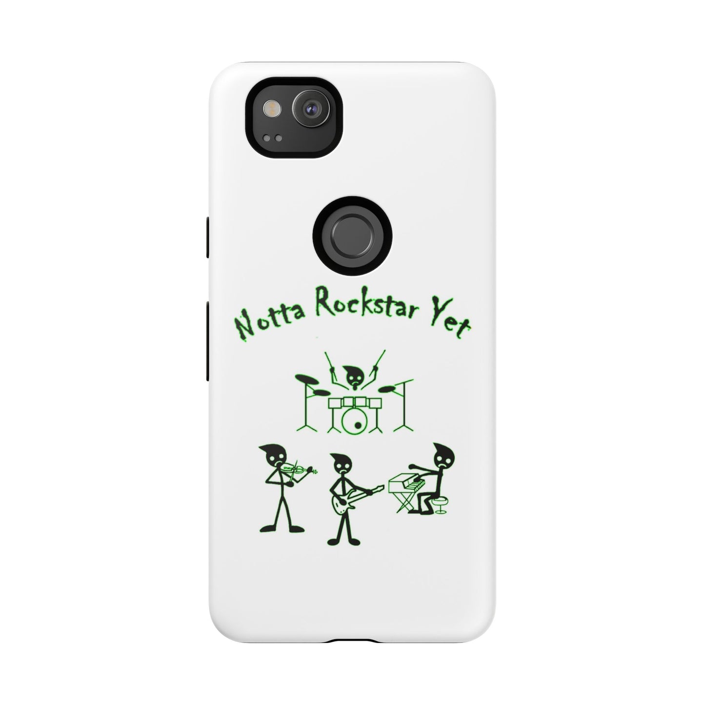 Notta Rockstar Yet Phone Case (Green)