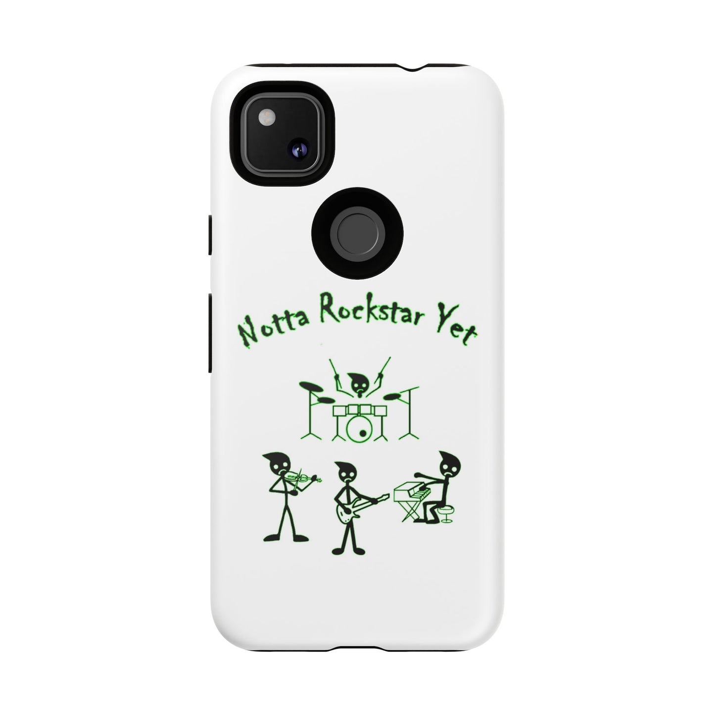 Notta Rockstar Yet Phone Case (Green)