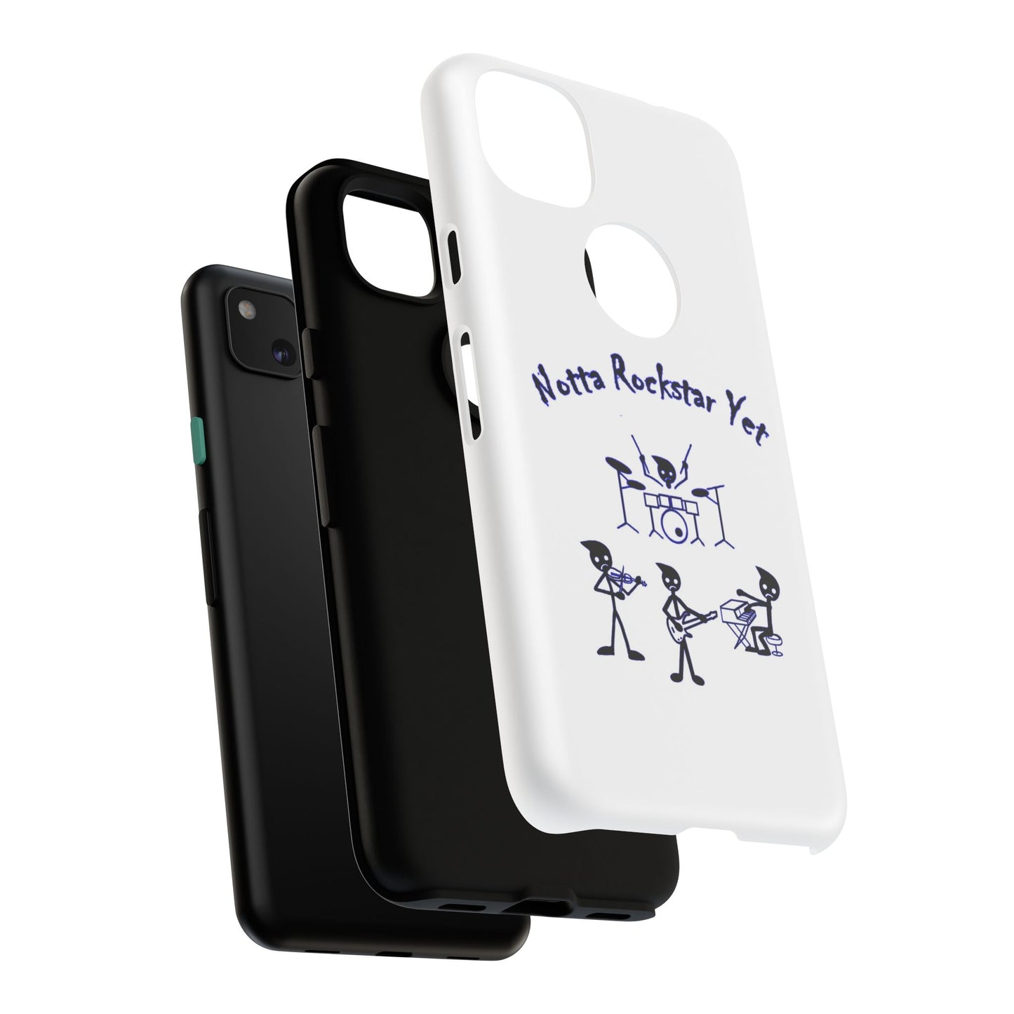 Notta Rockstar Yet Phone Case (Blue)
