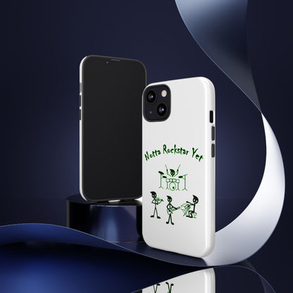 Notta Rockstar Yet Phone Case (Green)
