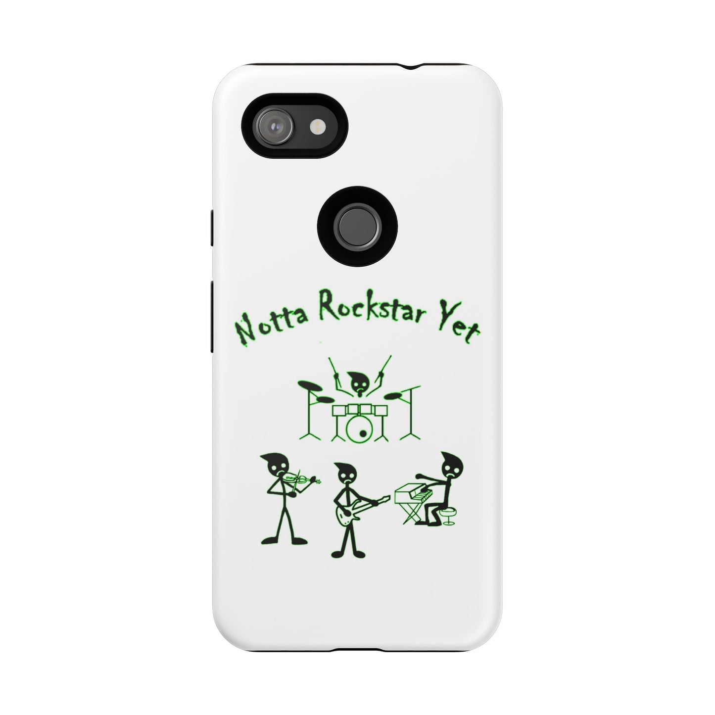 Notta Rockstar Yet Phone Case (Green)