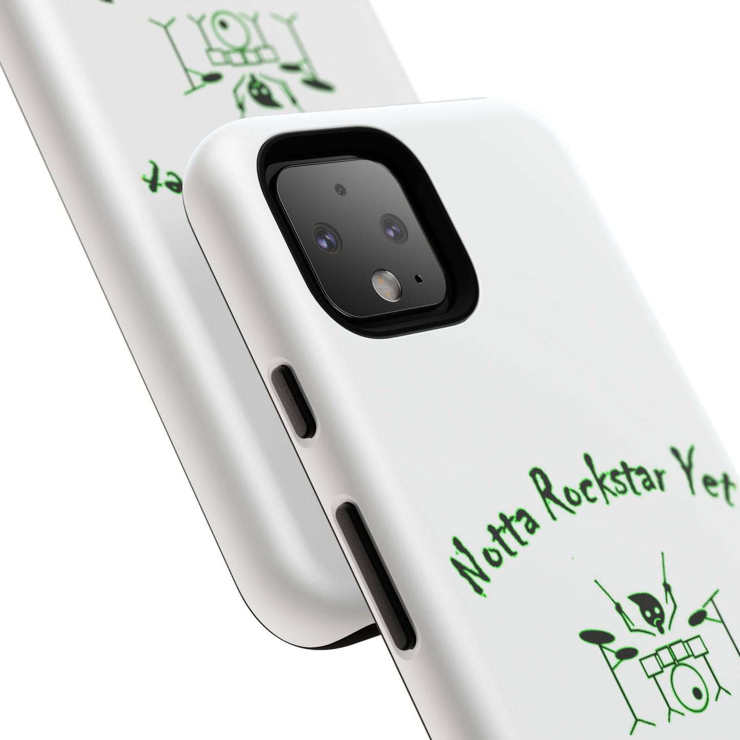 Notta Rockstar Yet Phone Case (Green)