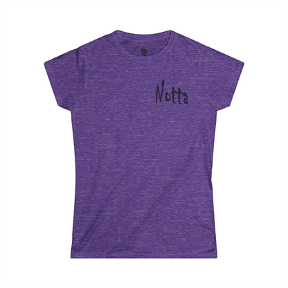Notta Rockstar Yet Women's Softstyle Tee - Fun & Comfy Tee for Music Lovers