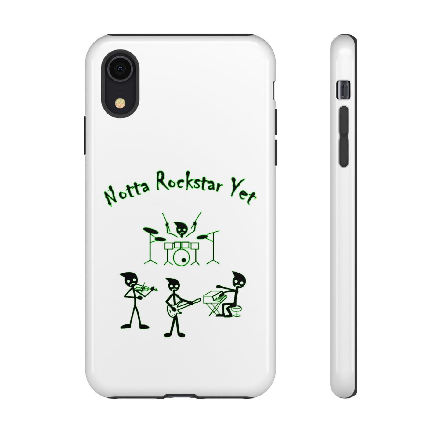Notta Rockstar Yet Phone Case (Green)