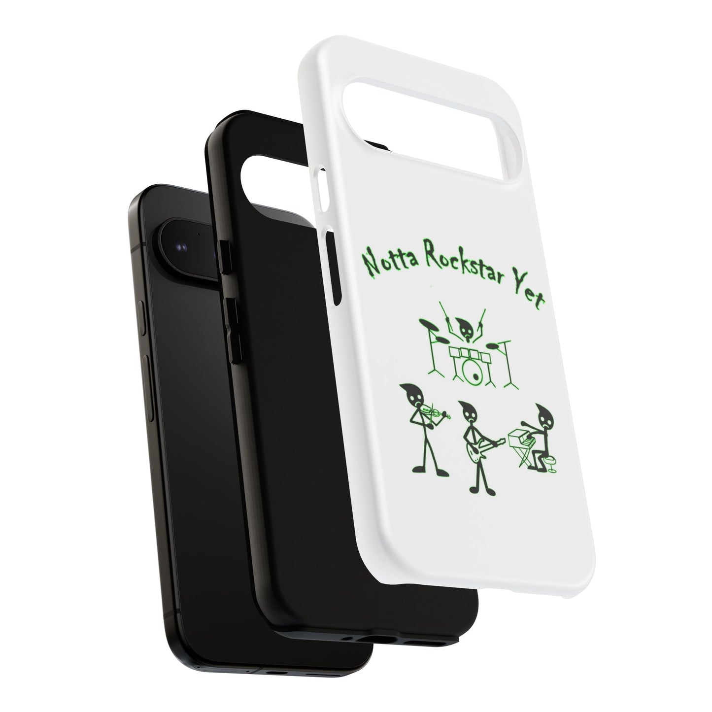 Notta Rockstar Yet Phone Case (Green)