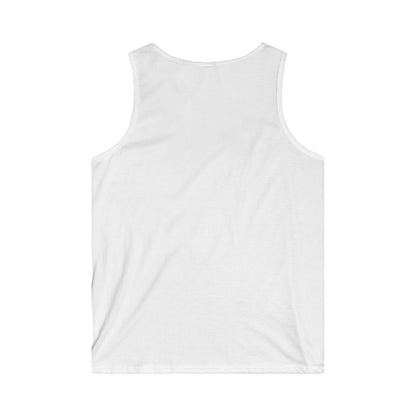 Notta Drummer Yet Men's Softstyle Tank Top - 'Notta' Graphic Gym Wear for Fitness Enthusiasts