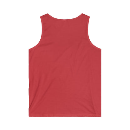 Notta Drummer Yet Men's Softstyle Tank Top - 'Notta' Graphic Gym Wear for Fitness Enthusiasts