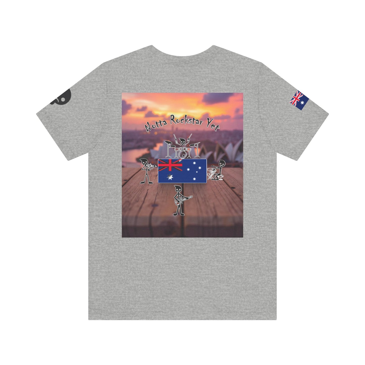 Notta Rockstar Yet- Australia Tee