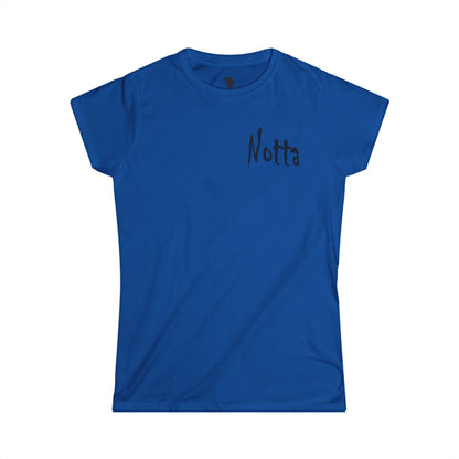 Notta Rockstar Yet Women's Softstyle Tee - Fun & Comfy Tee for Music Lovers