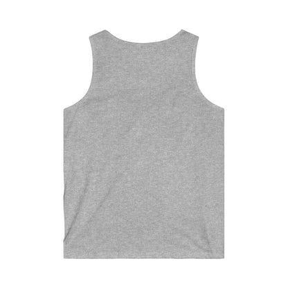 Notta Drummer Yet Men's Softstyle Tank Top - 'Notta' Graphic Gym Wear for Fitness Enthusiasts