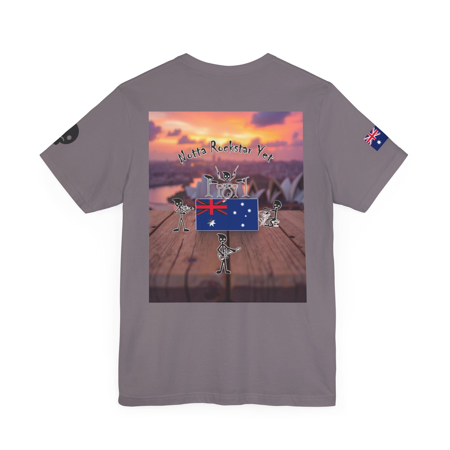 Notta Rockstar Yet- Australia Tee