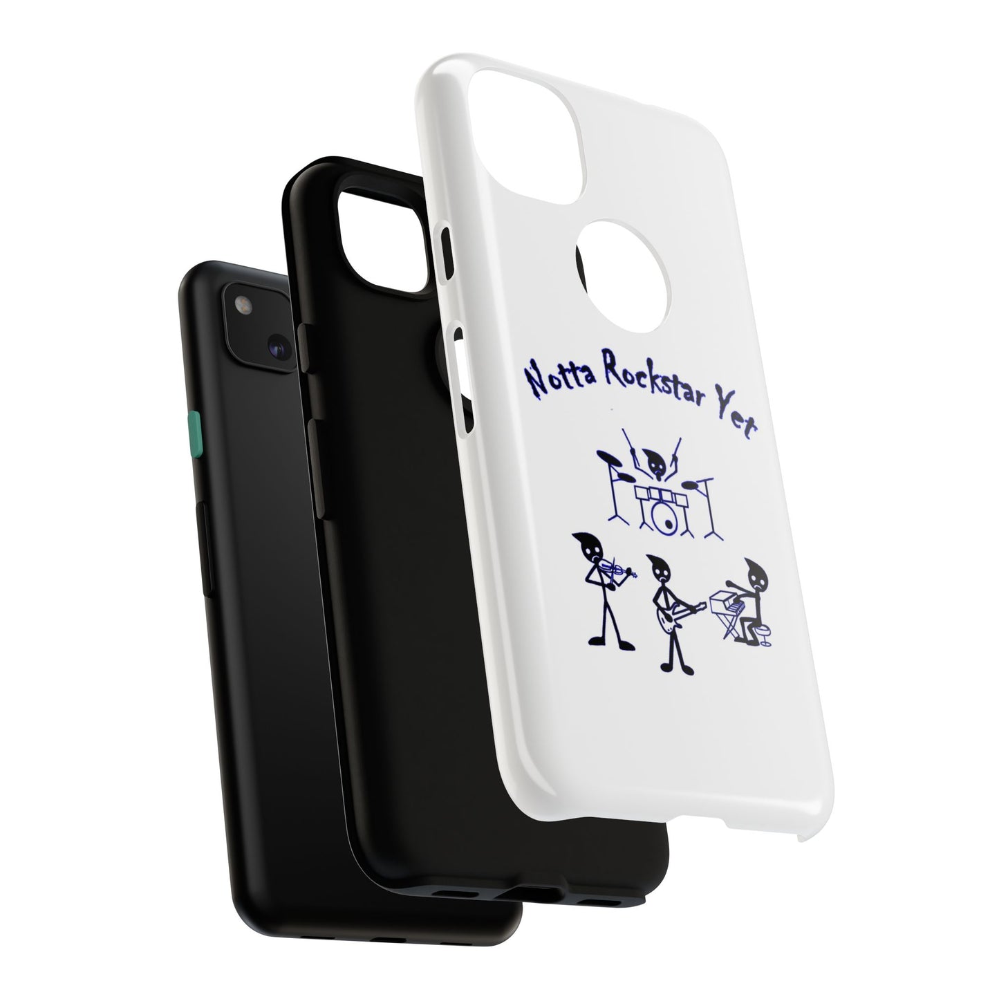 Notta Rockstar Yet Phone Case (Blue)