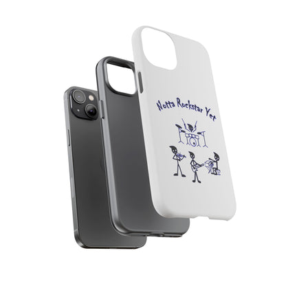 Notta Rockstar Yet Phone Case (Blue)