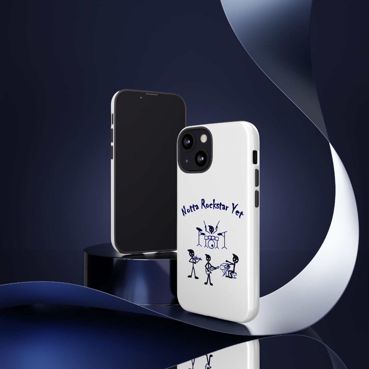 Notta Rockstar Yet Phone Case (Blue)
