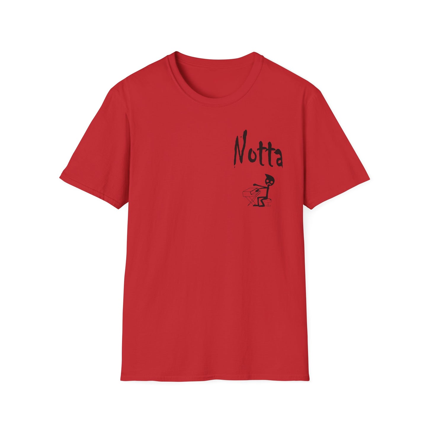 Notta Pianist Yet Unisex Softstyle T-Shirt - Music Lover Gift
