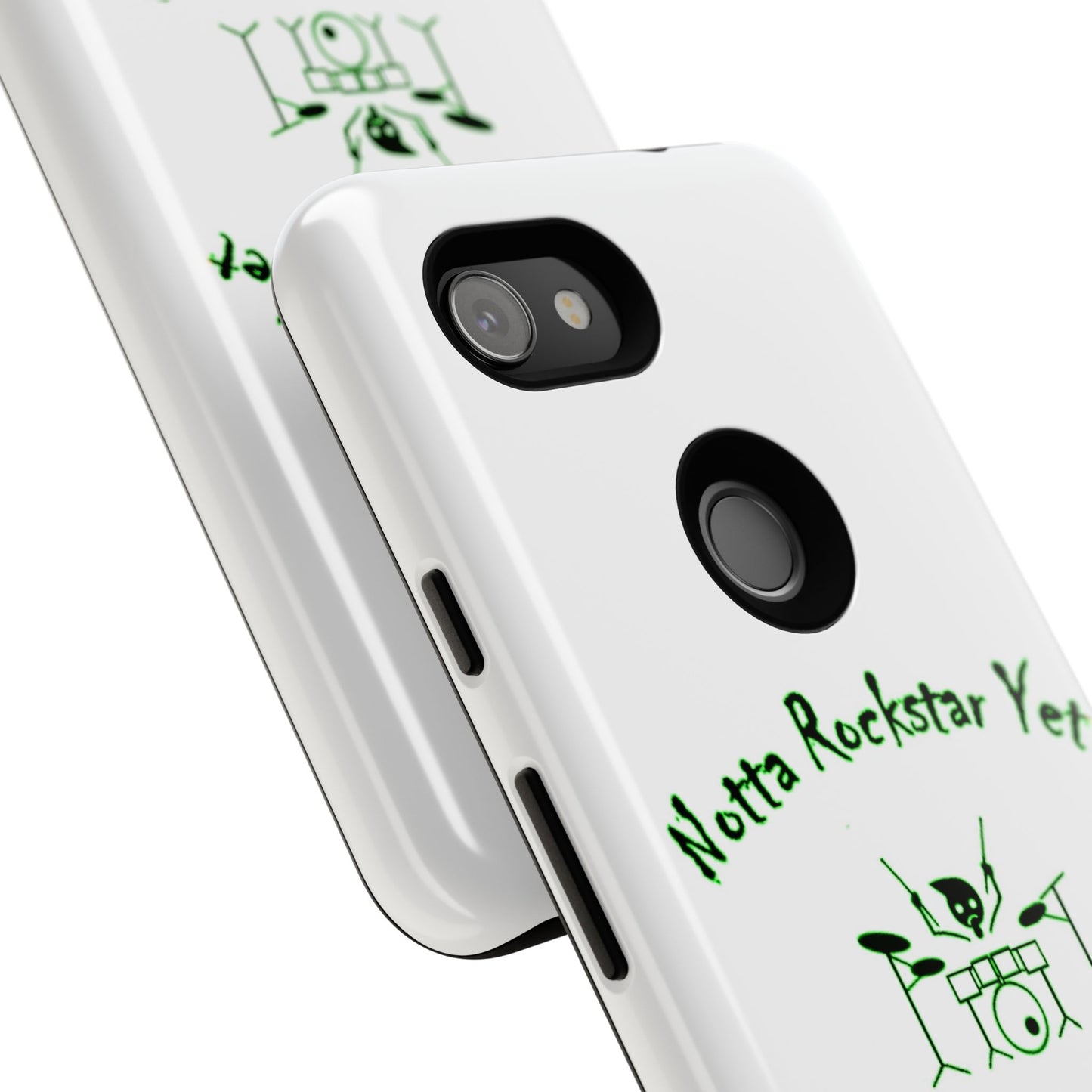 Notta Rockstar Yet Phone Case (Green)