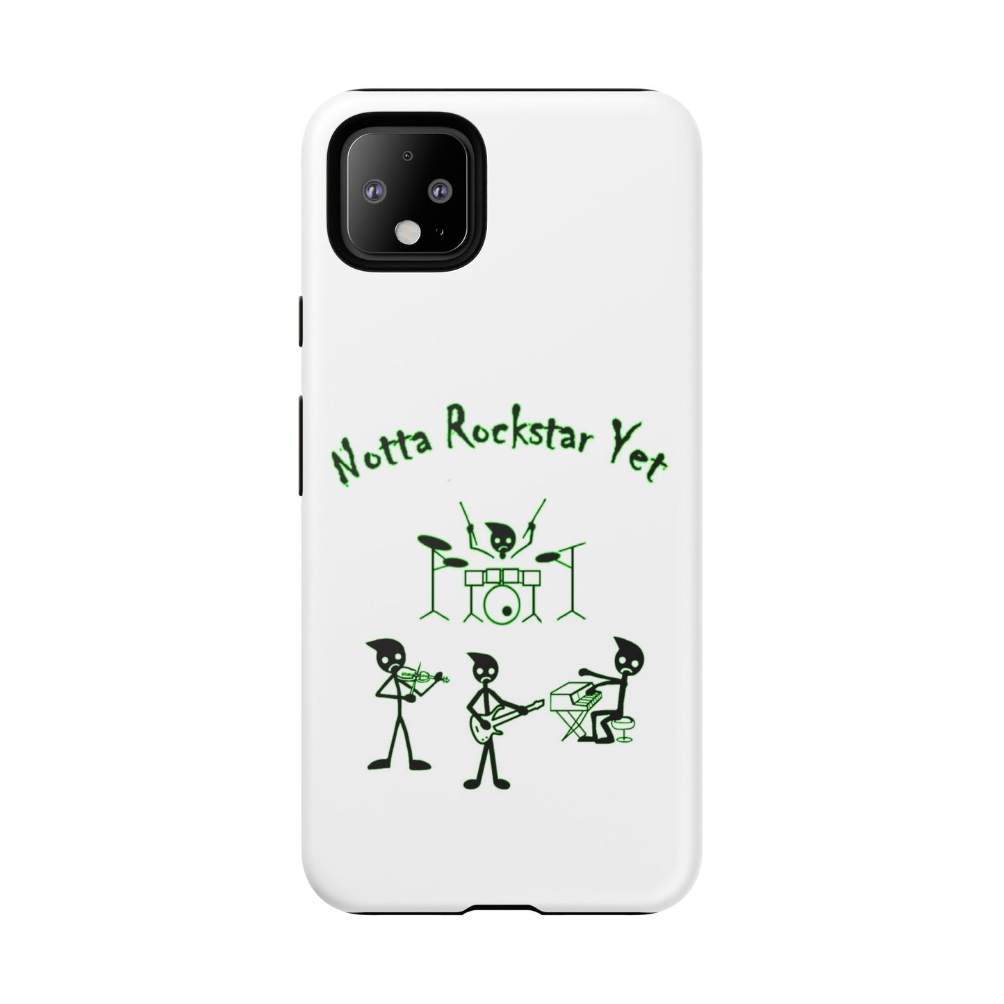 Notta Rockstar Yet Phone Case (Green)