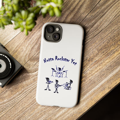 Notta Rockstar Yet Phone Case (Blue)