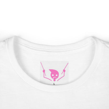 Cute Skull Graphic Women's Softstyle Tee | Casual Summer Top