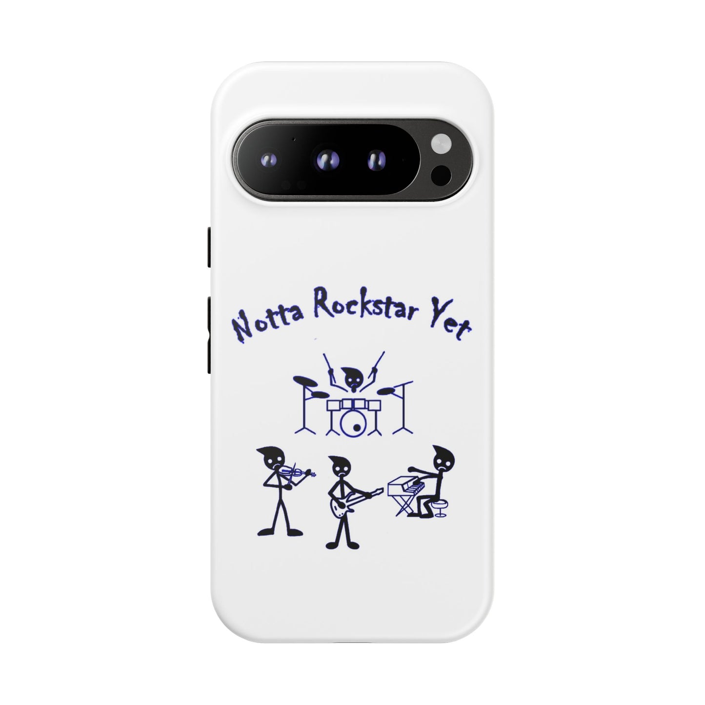 Notta Rockstar Yet Phone Case (Blue)