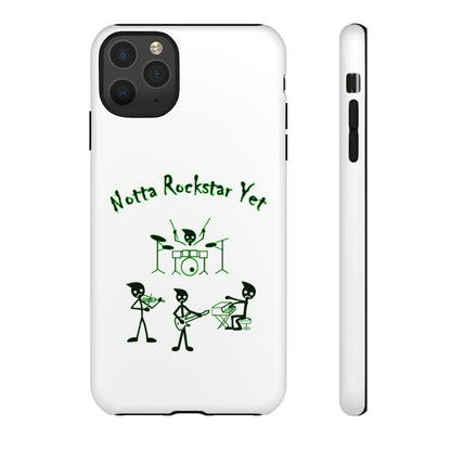 Notta Rockstar Yet Phone Case (Green)