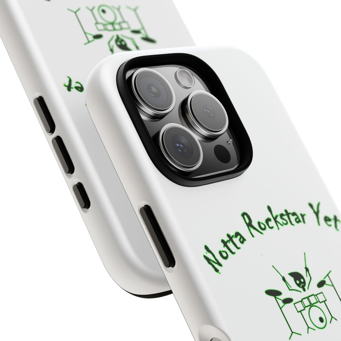 Notta Rockstar Yet Phone Case (Green)