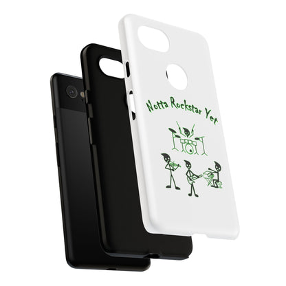 Notta Rockstar Yet Phone Case (Green)
