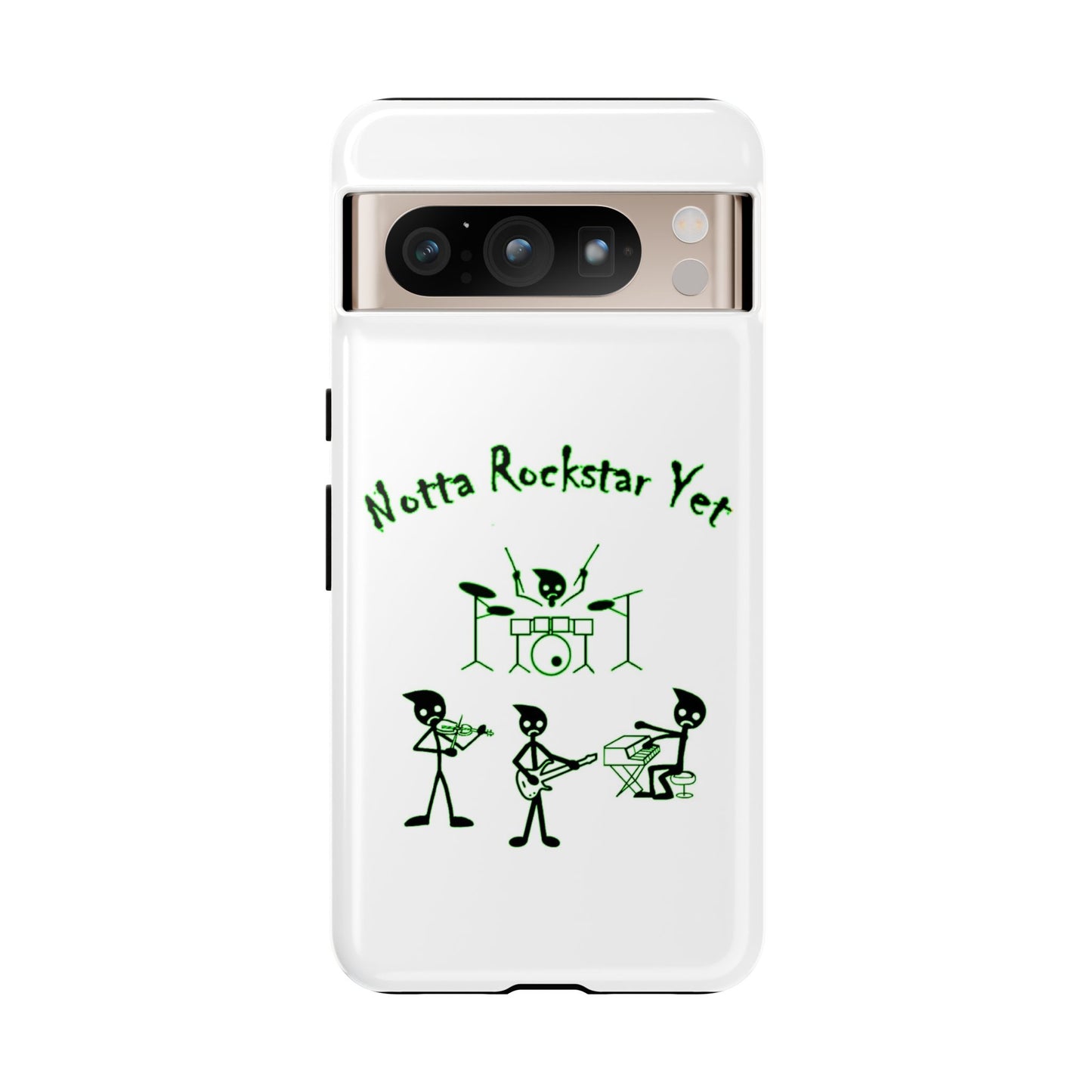 Notta Rockstar Yet Phone Case (Green)
