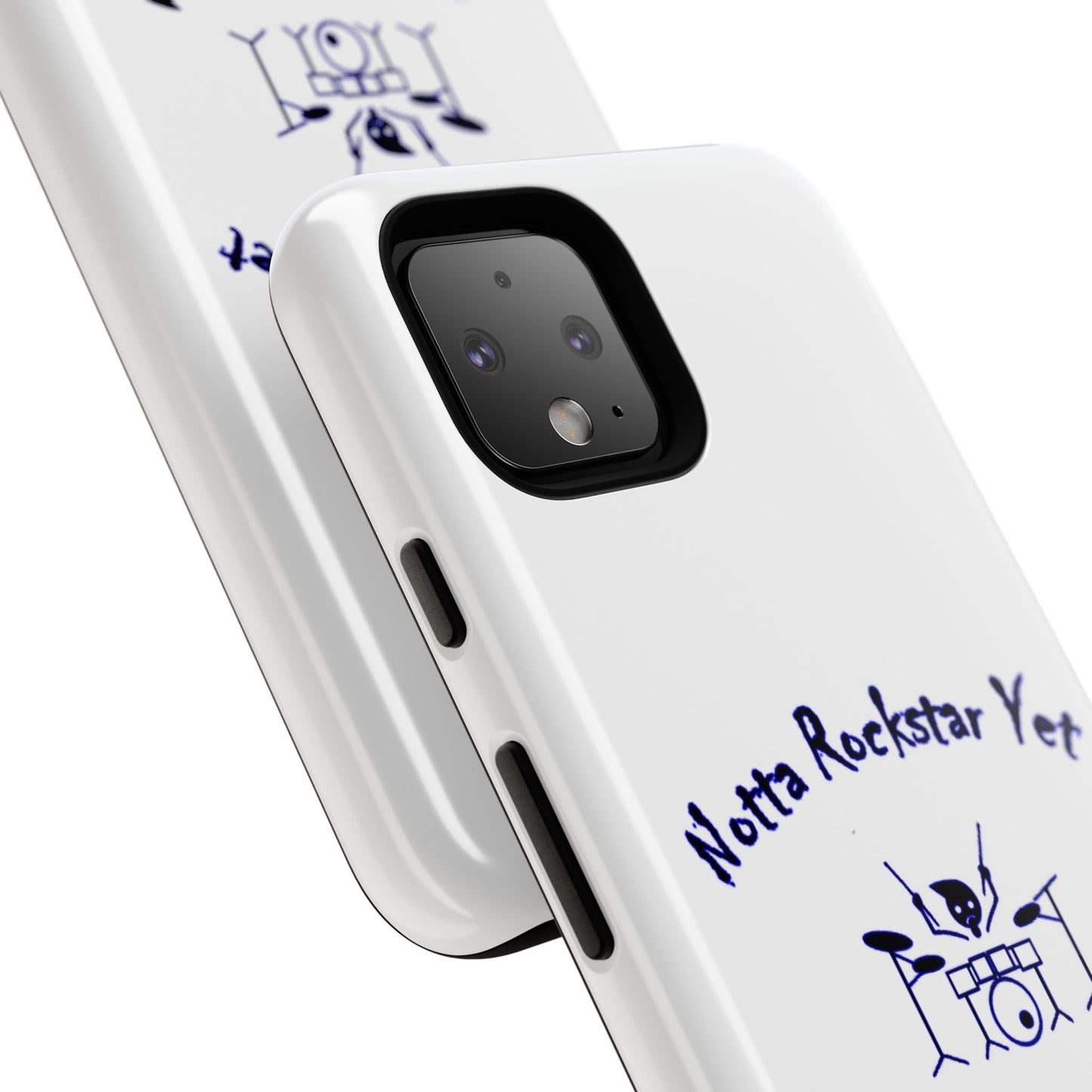 Notta Rockstar Yet Phone Case (Blue)